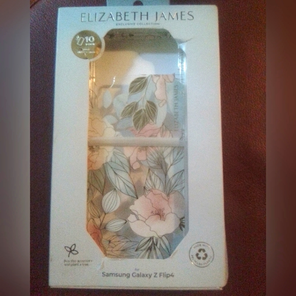 Elizabeth and James Floral Phone Case for Samsung Galaxy Z Flip4